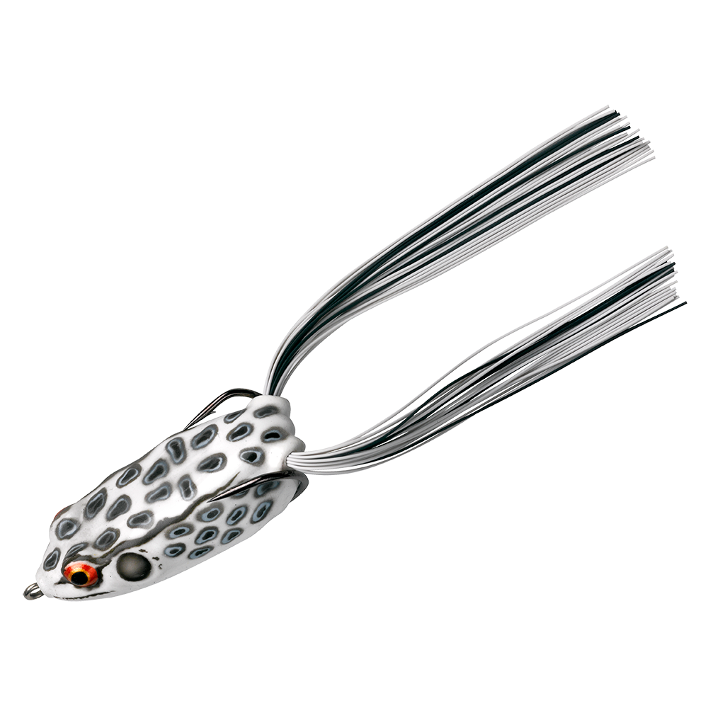 Booyah Pad Crasher Topwater Frog – Weedless Soft Body Bass Lure for Heavy Cover