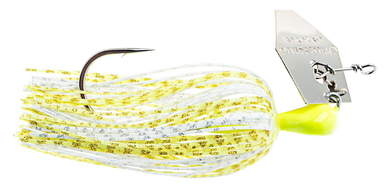 Original Chatterbait Elite_Chartreuse/White