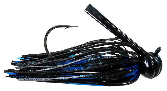 Crawball Football Jig_Black Blue