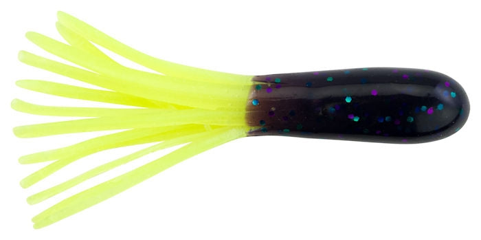 Johnson Fishing Crappie Buster Tubes_Grape Chartreuse*