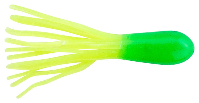 Johnson Fishing Crappie Buster Tubes_Lime Chartreuse Glow*