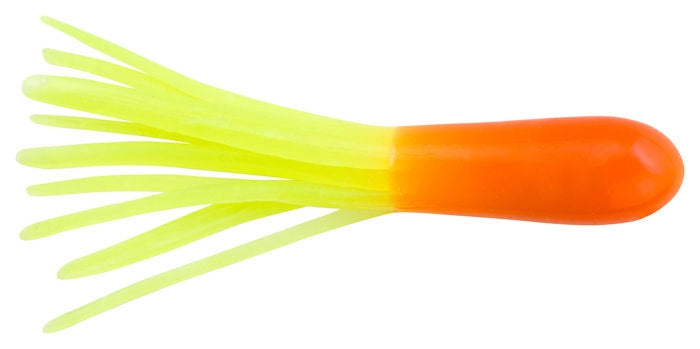 Johnson Fishing Crappie Buster Tubes_Orange Chartreuse Glow*