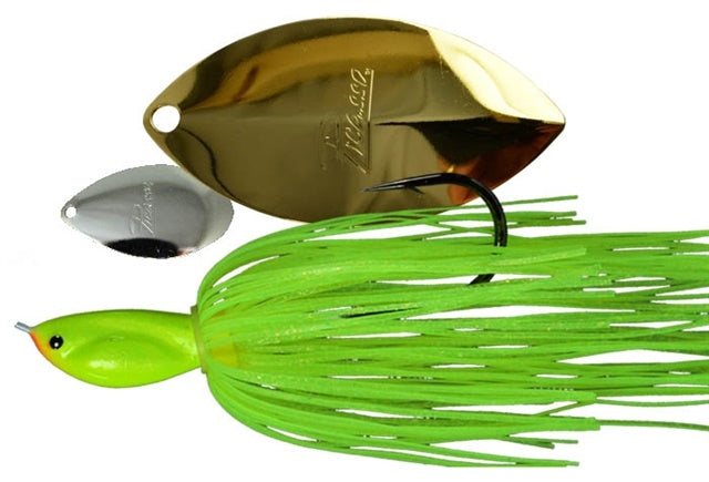 Thunder Willow Spinnerbait_Chartreuse - Nickel/Gold*