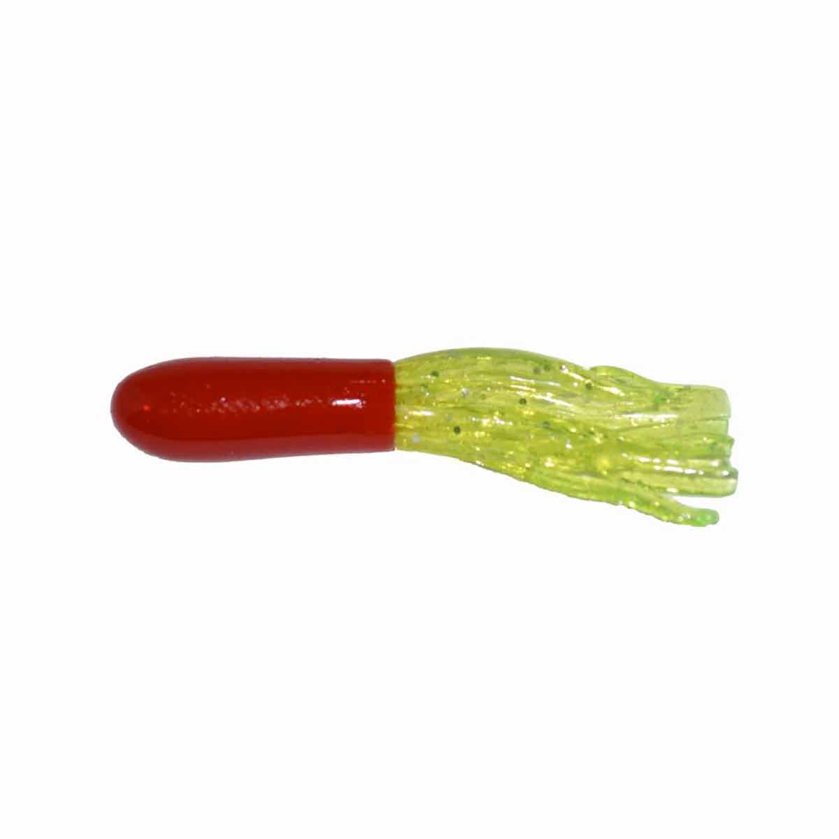 Crappie Tube_Red/Chartreuse Sparkle
