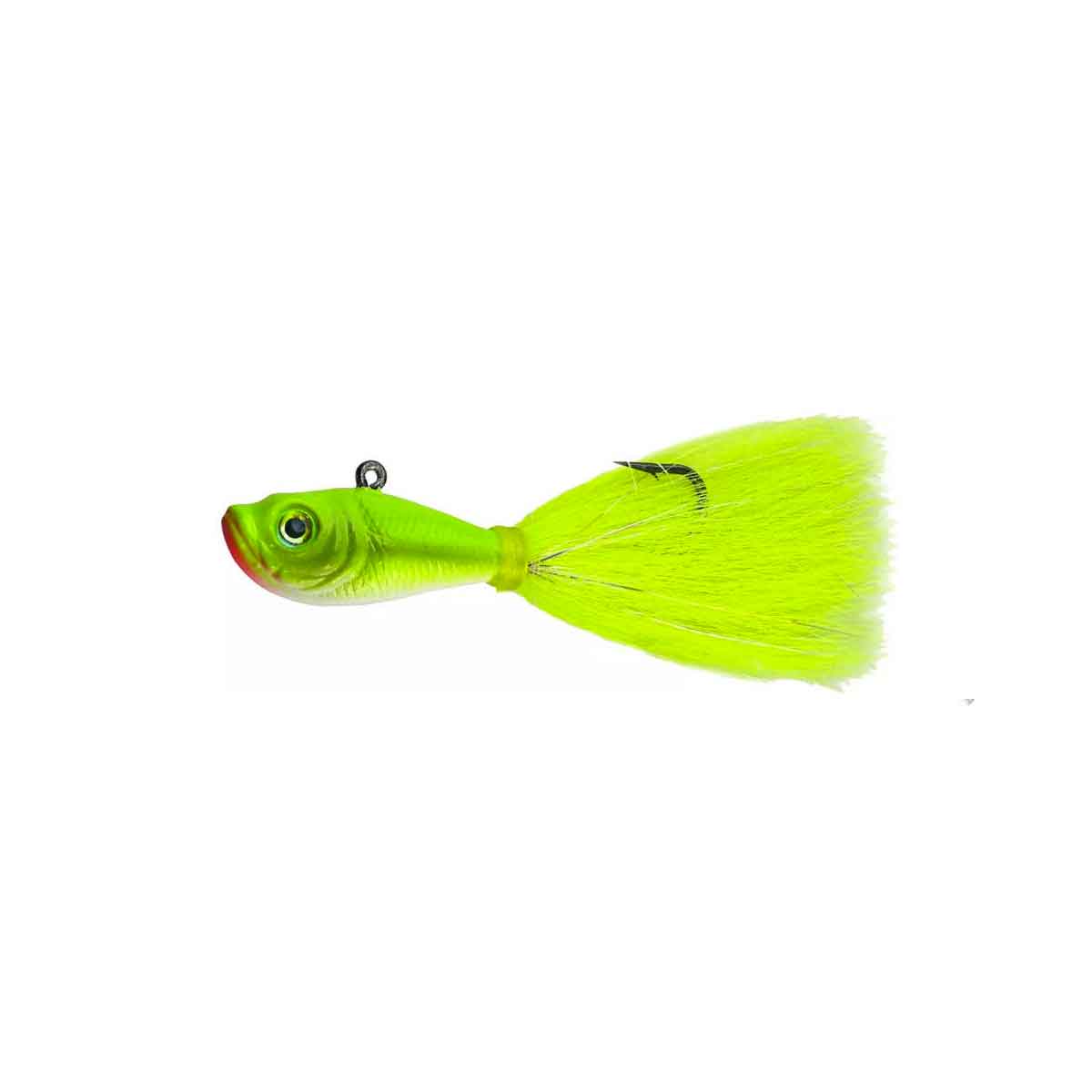 Bucktail Jig_Crazy Chartreuse