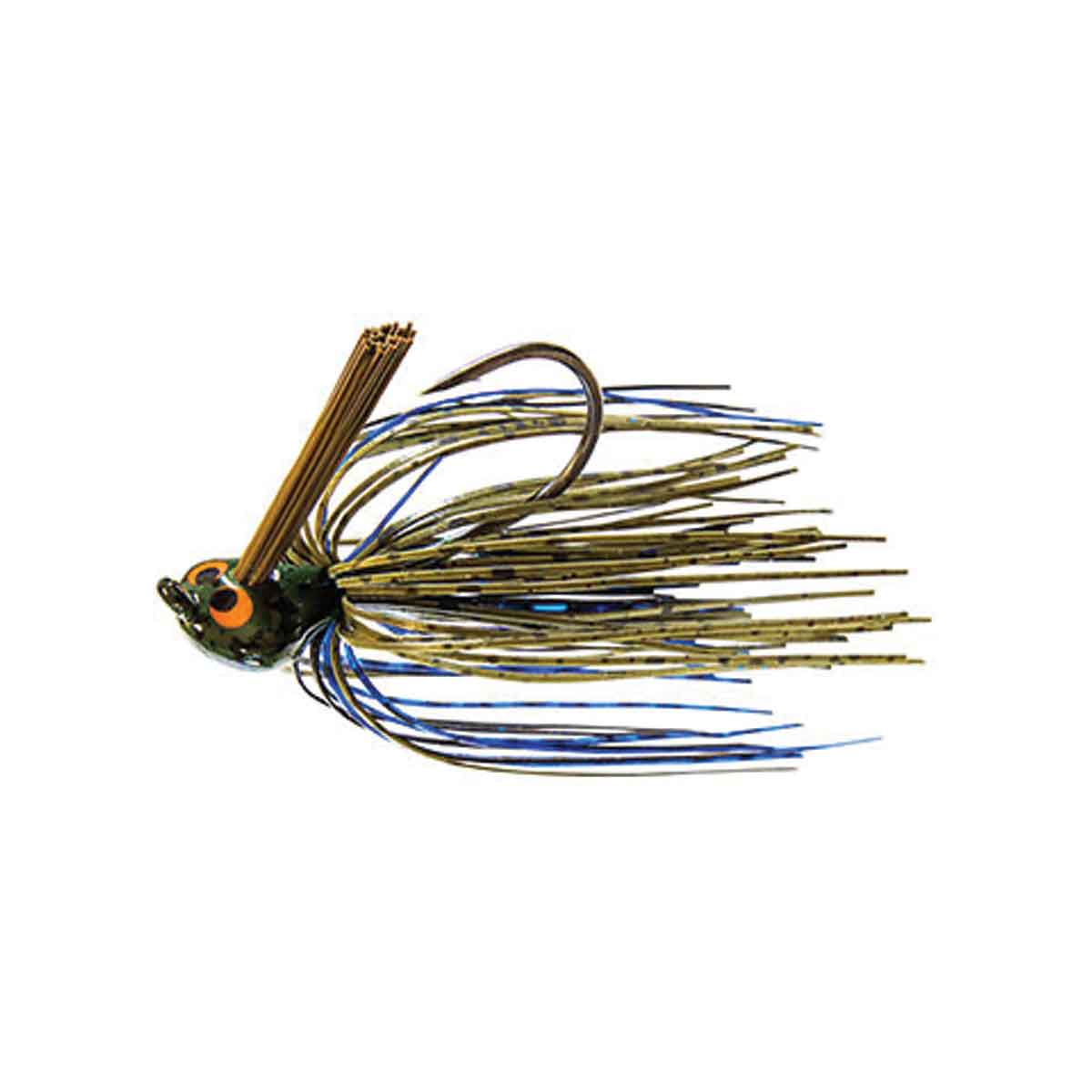 Crosseyez Flipping Jig_Bruised Green Pumpkin