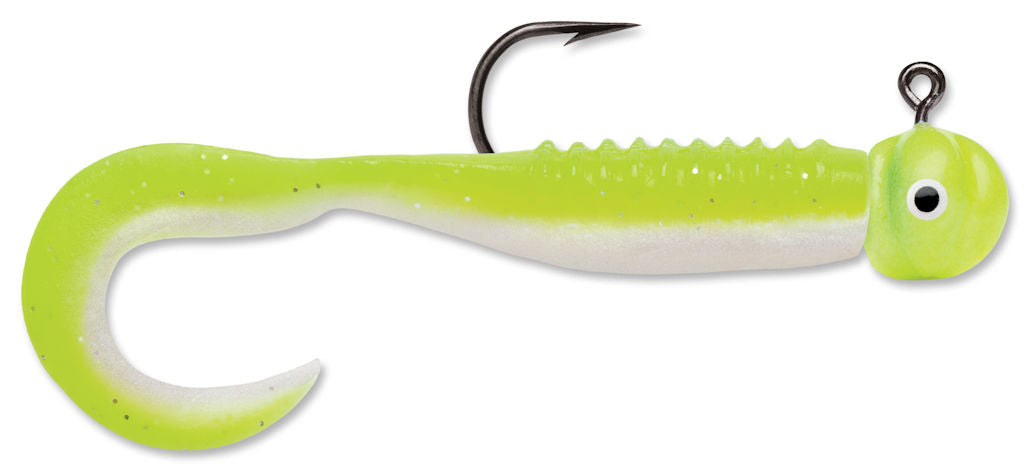 Curl Tail Jig_Chartreuse Pearl
