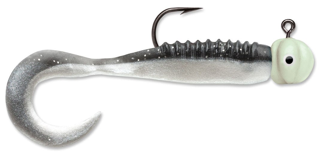 Curl Tail Jig_Glow Shiner