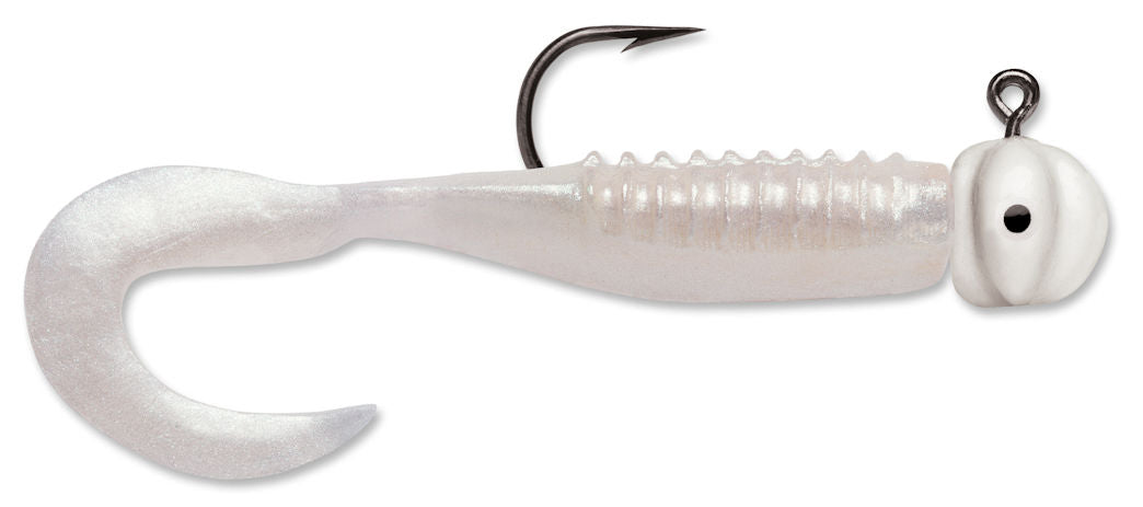 Curl Tail Jig_Pearl White*