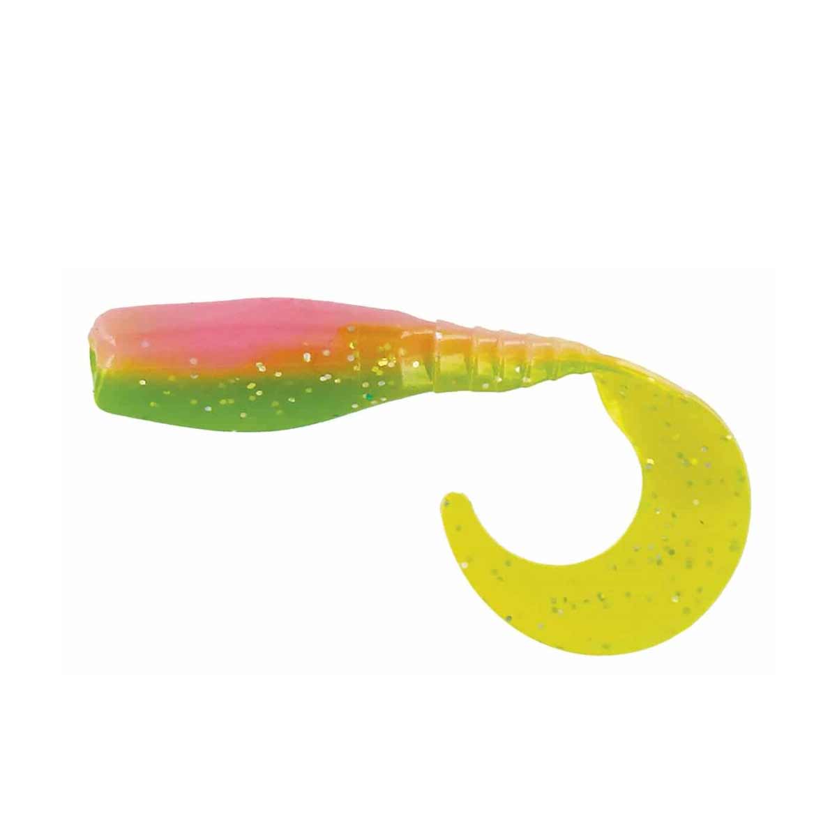 Curly Tail Crappie Minnow_Electric Chicken Glo