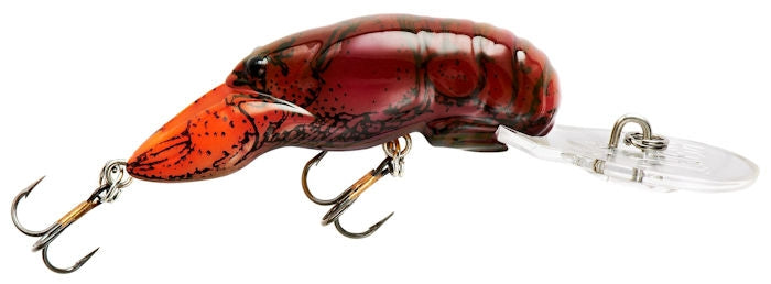 Wee Craw Crankbait_Flaming Junebug