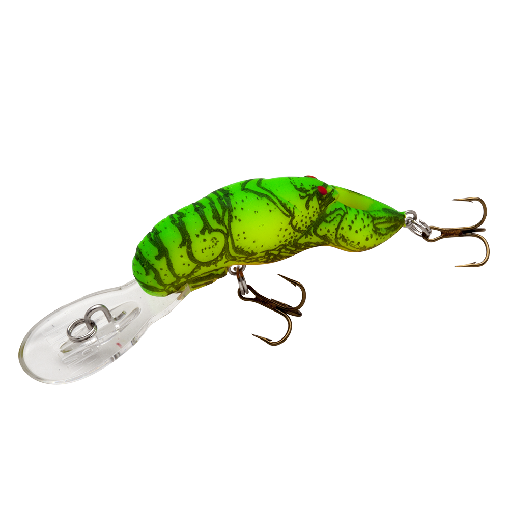 Deep Teeny-Wee Craw_Chartreuse/Green Back*