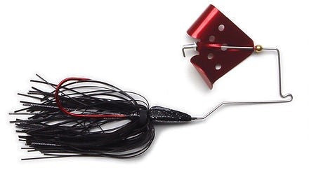 Cavitron Buzzbait_Black/Red Blade