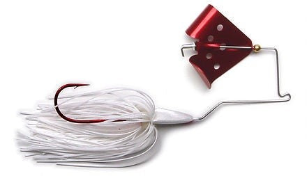 Cavitron Buzzbait_White/Red Blade