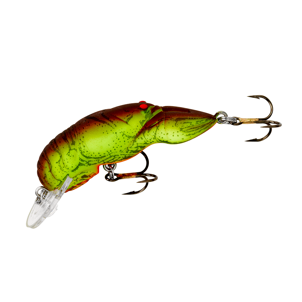 Teeny Wee Craw_Chartreuse/Brown Back