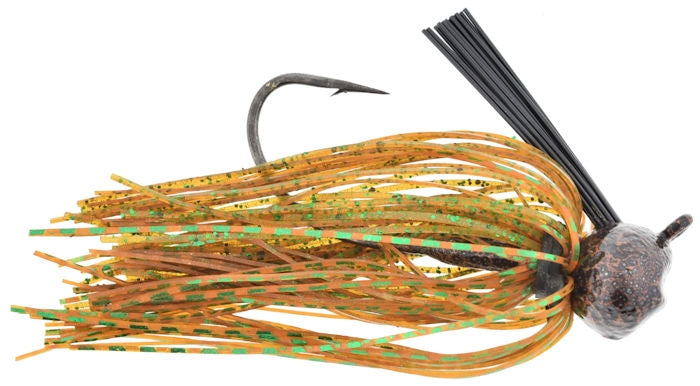 Football Jig_Green Pumpkin Flash*