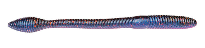 KVD Fat Baby Finesse Worm_Tequila Sunrise Orange Flake*