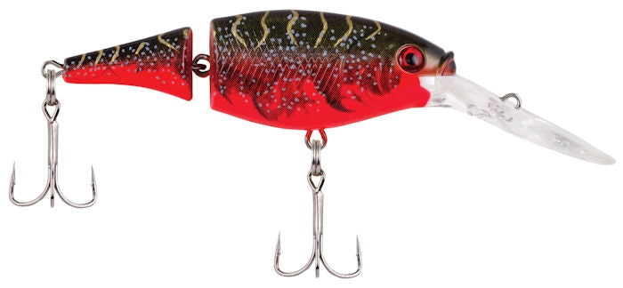 Flicker Shad Jointed_Red Tiger