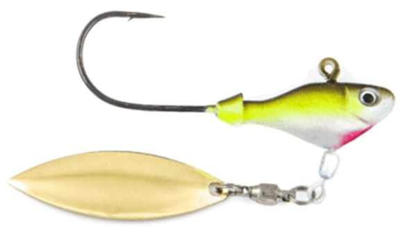 Spin Jighead_Chartreuse Shad
