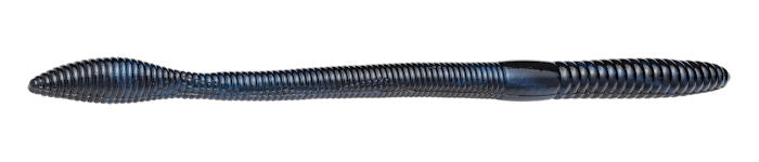 KVD Finesse Worm_Black Blue Swirl*