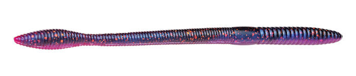 KVD Finesse Worm_Tequila Sunrise Orange Flake*