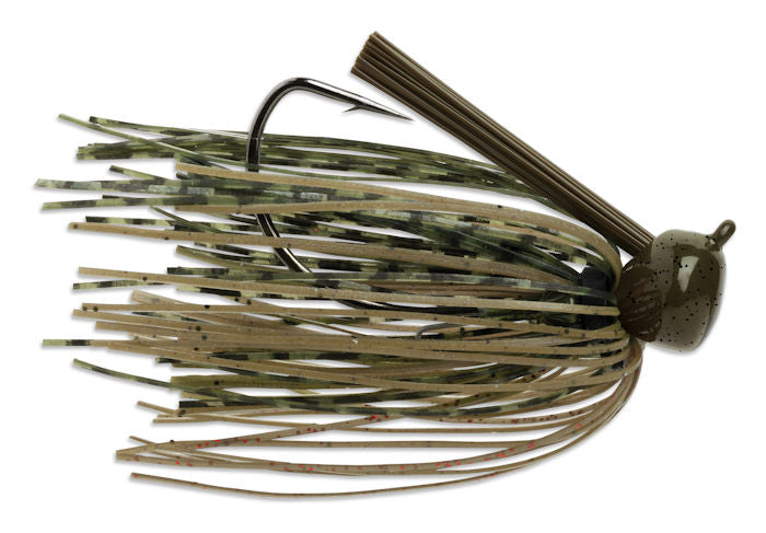 Weedless Football Jig_Green Pumpkin*