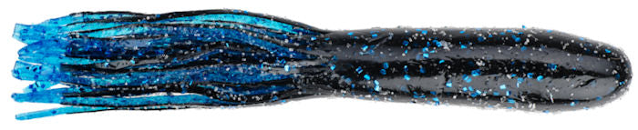Denny Brauer Flip-N-Tube_Black Blue Flake/Blue Tail