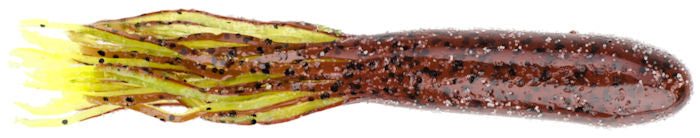 Denny Brauer Flip-N-Tube_Pumpkin/Chartreuse Tail*