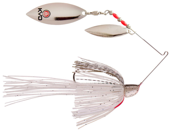 KVD Spinnerbait_Gizzard Shad Silver/Silver