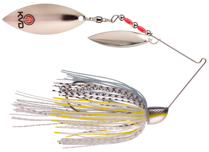 KVD Spinnerbait_Chrome Sexy Shad - Silver/Silver