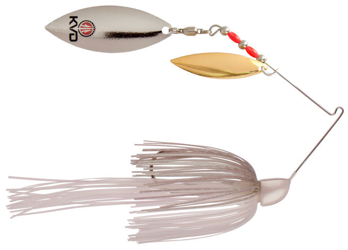 KVD Spinnerbait_Green Gizzard Shad - Gold/Silver