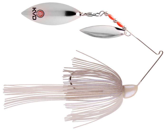 Finesse KVD Spinnerbait_Blue Gizzard - Silver/Silver