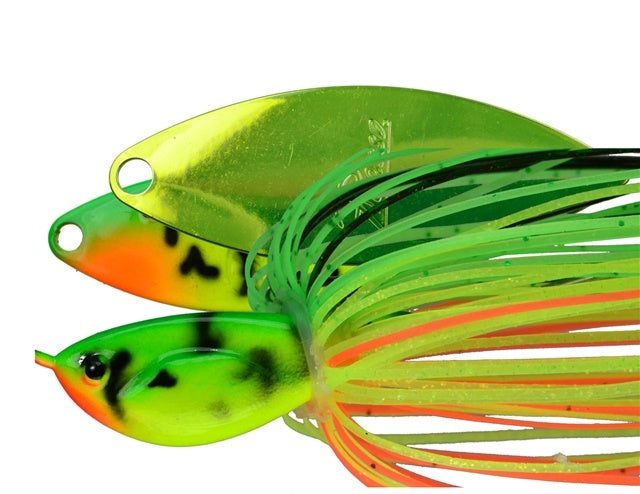 Painted Dbl Willow Spinnerbait_Fire Tiger*