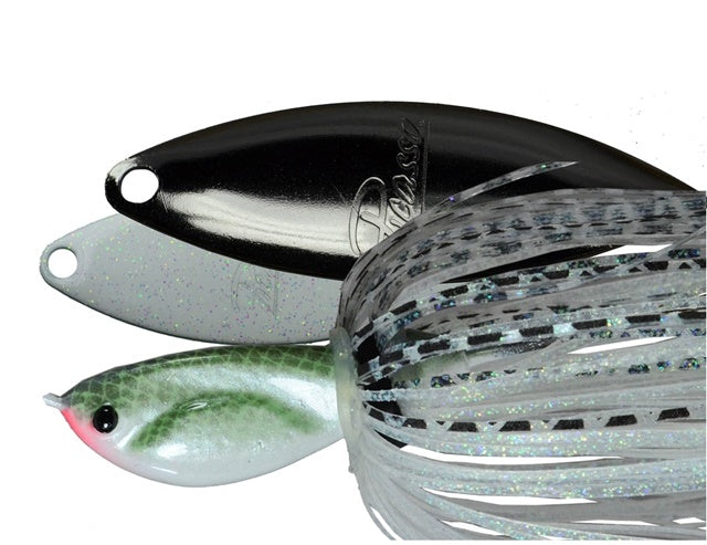 Painted Dbl Willow Spinnerbait_Gizzard Shad