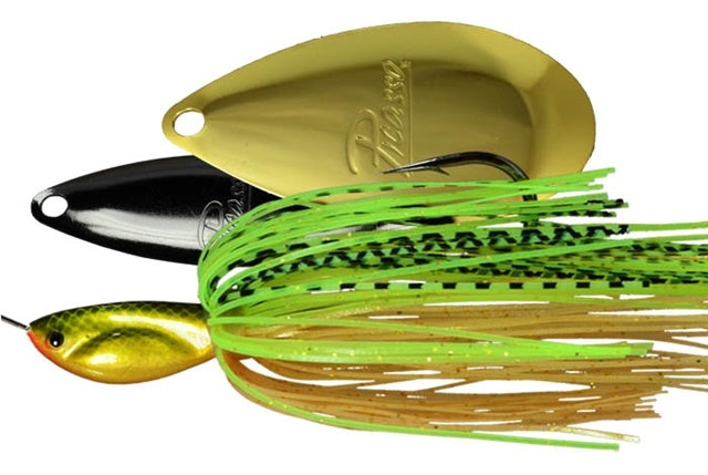 W/I Inviz-Wire Spinnerbait_Golden Shiner - Nickel/Gold*