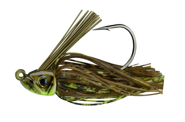 Swim Jig_Green Pumpkin Chartreuse Tiger