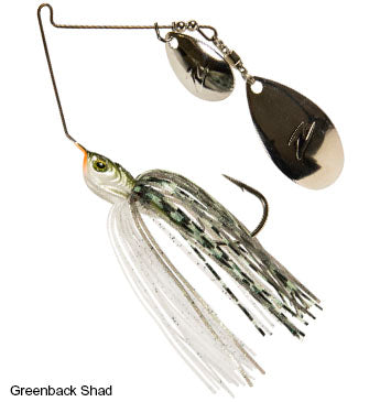 Z-Man SlingbladeZ Power Finesse Spinnerbait Indiana/Colorado Blades