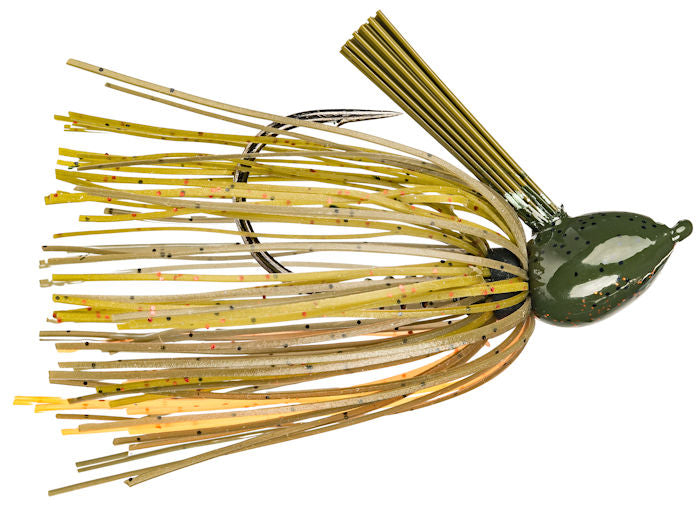 Hack Attack Fluoro Flipping Jig_Bama Craw*