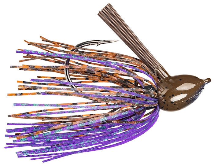 Hack Attack Fluoro Flipping Jig_Peanut Butter Bug*