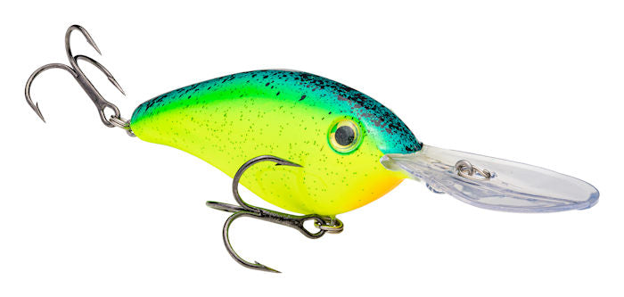 Pro-Model 6XD Crankbait_Chart. Blue Back Splatterback