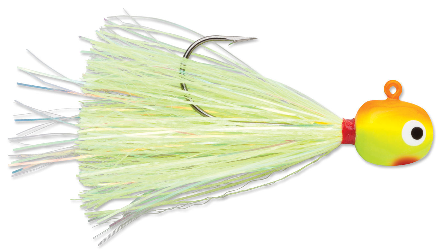 Hot Skirt Glow Jig_Chartreuse Orange