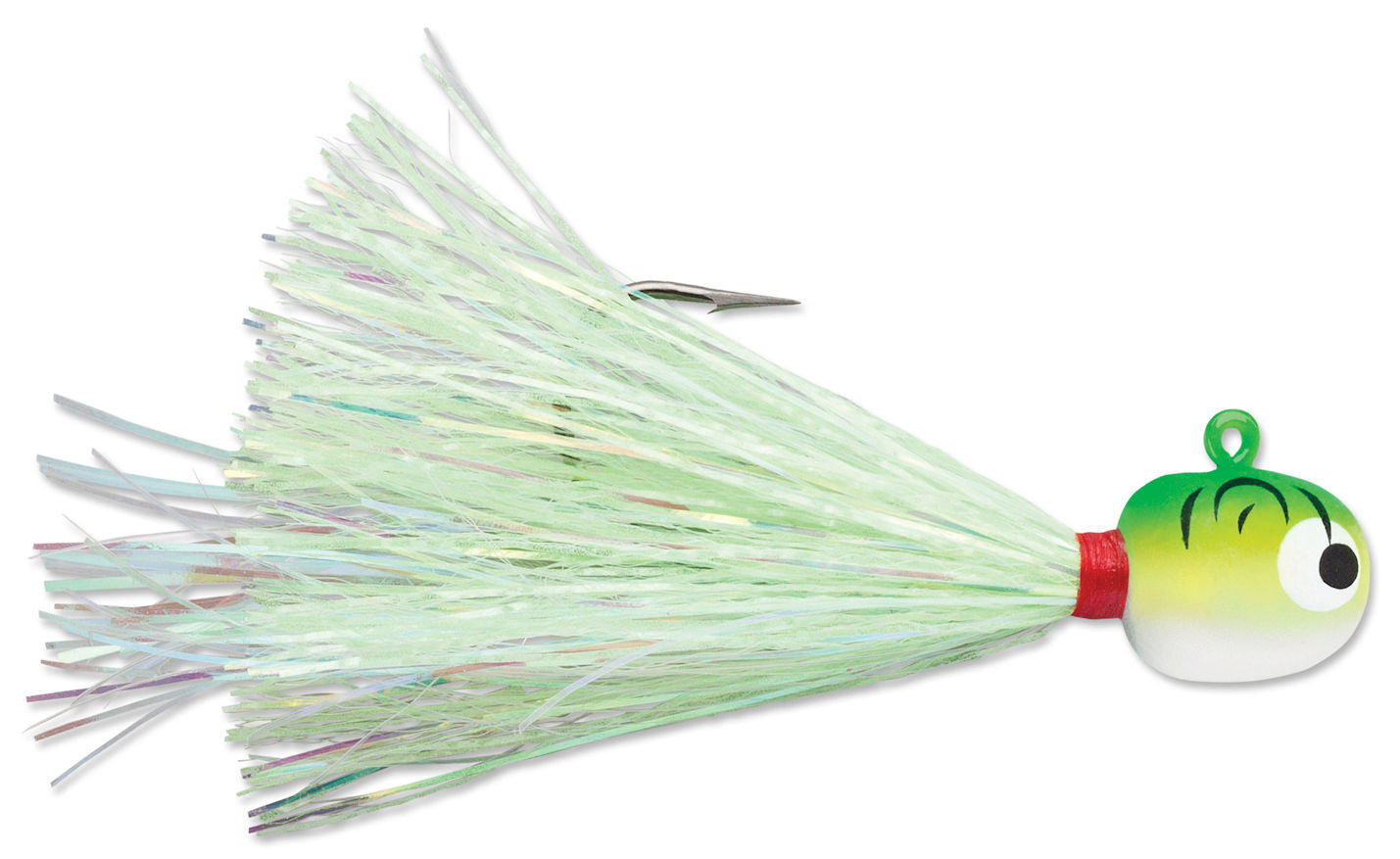 Hot Skirt Glow Jig_Green Fire UV