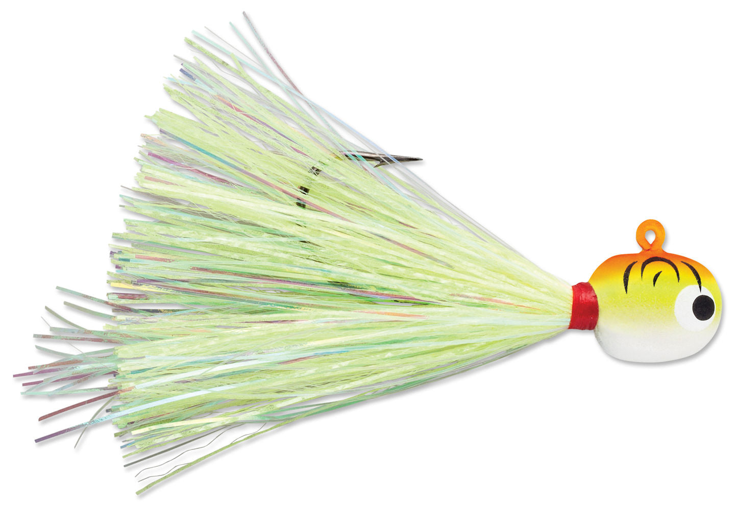 Hot Skirt Glow Jig_Orange Fire UV