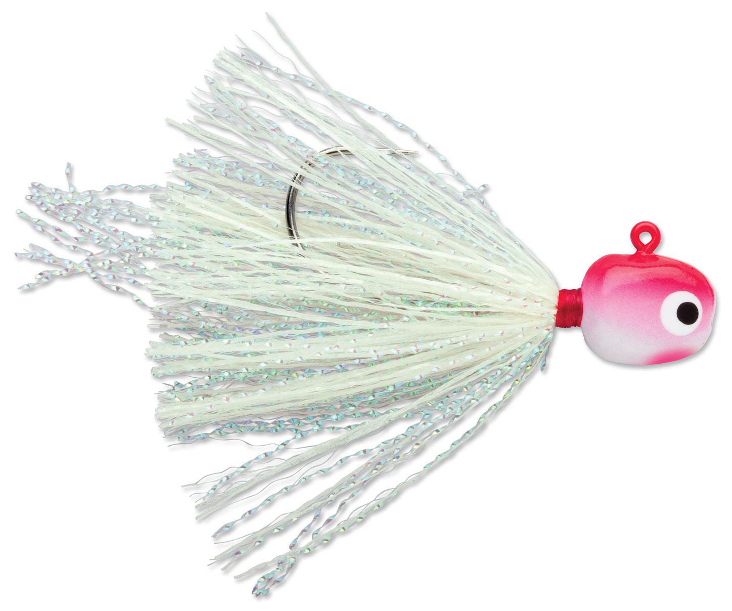 Hot Skirt Glow Jig_Red White