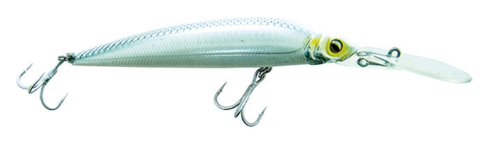 Jerk 95 DR Jerkbait_Silver Albino*