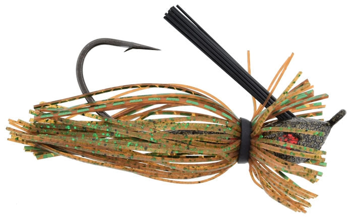 Finesse Flip 'n Jig_Green Pumpkin Flash