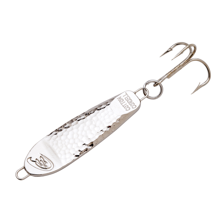 Cotton Cordell C.C. Spoon Fishing Lure – Chrome Jigging Spoon for Bass, Stripers, and Deep Water Gamefish