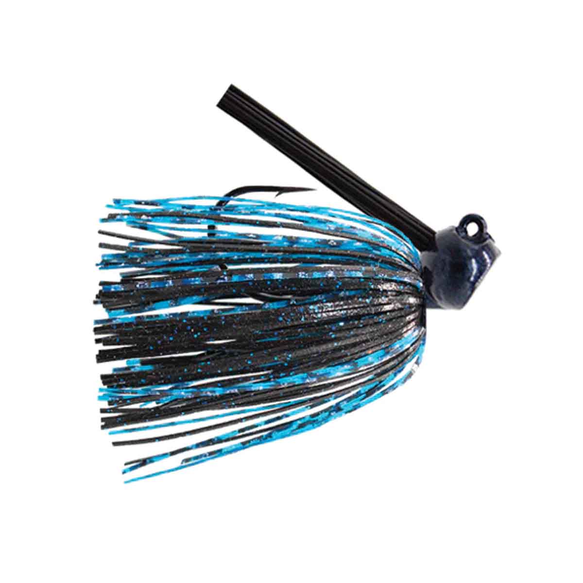 Lite Wire Football Jig_Black & Blue