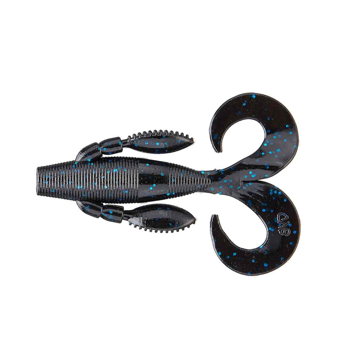 Mermaid_Black with Large Blue Flake*