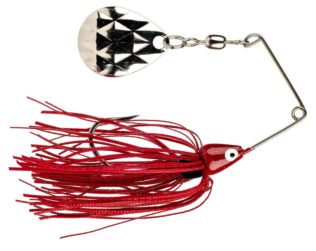 Mini-King Spinnerbait_Red Shad Head - Red Shad Skirt
